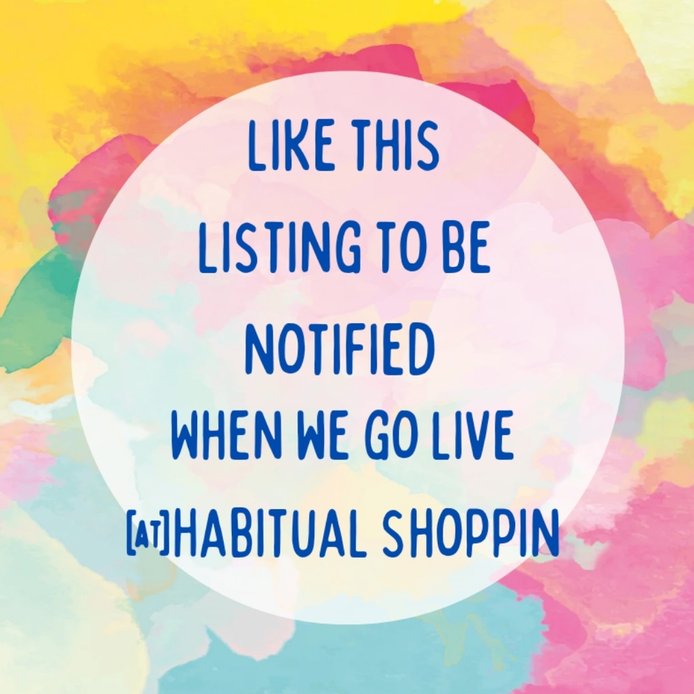 Like this listing to be notified of all of our live shows! We are going live